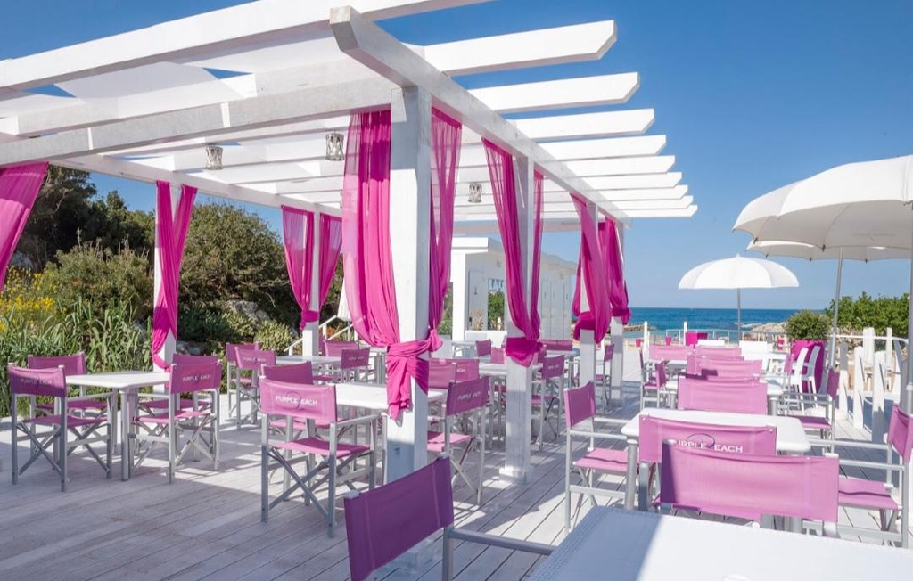 Purple beach - Monopoli, (Ba), Puglia