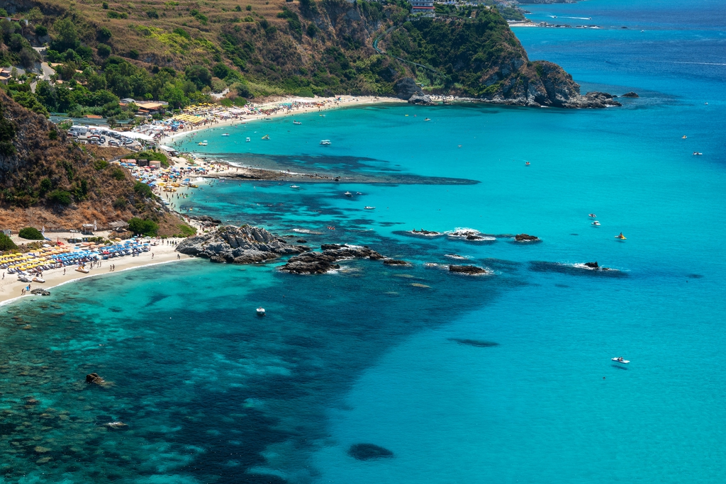 Spiagge Baia di Grotticelle - Ricadi, (Vibo Valentia), Calabria