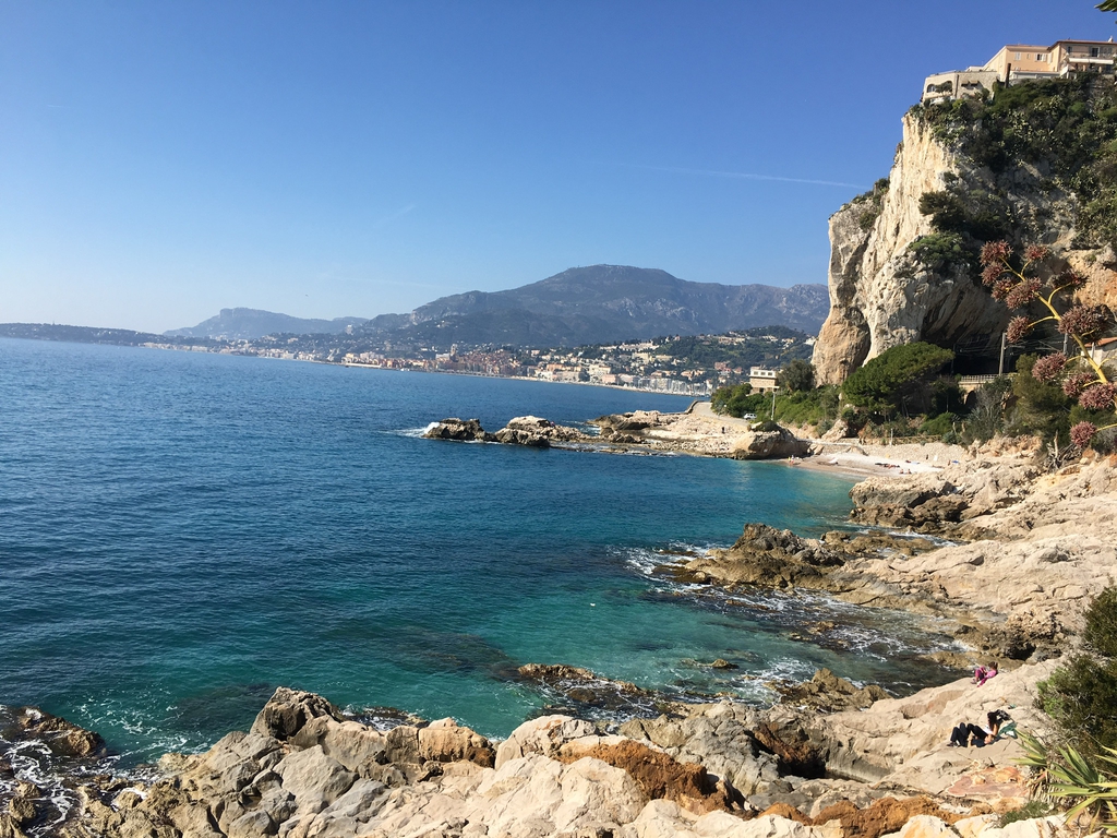 Spiaggia dei Balzi Rossi - Ventimiglia, (Imperia), Liguria