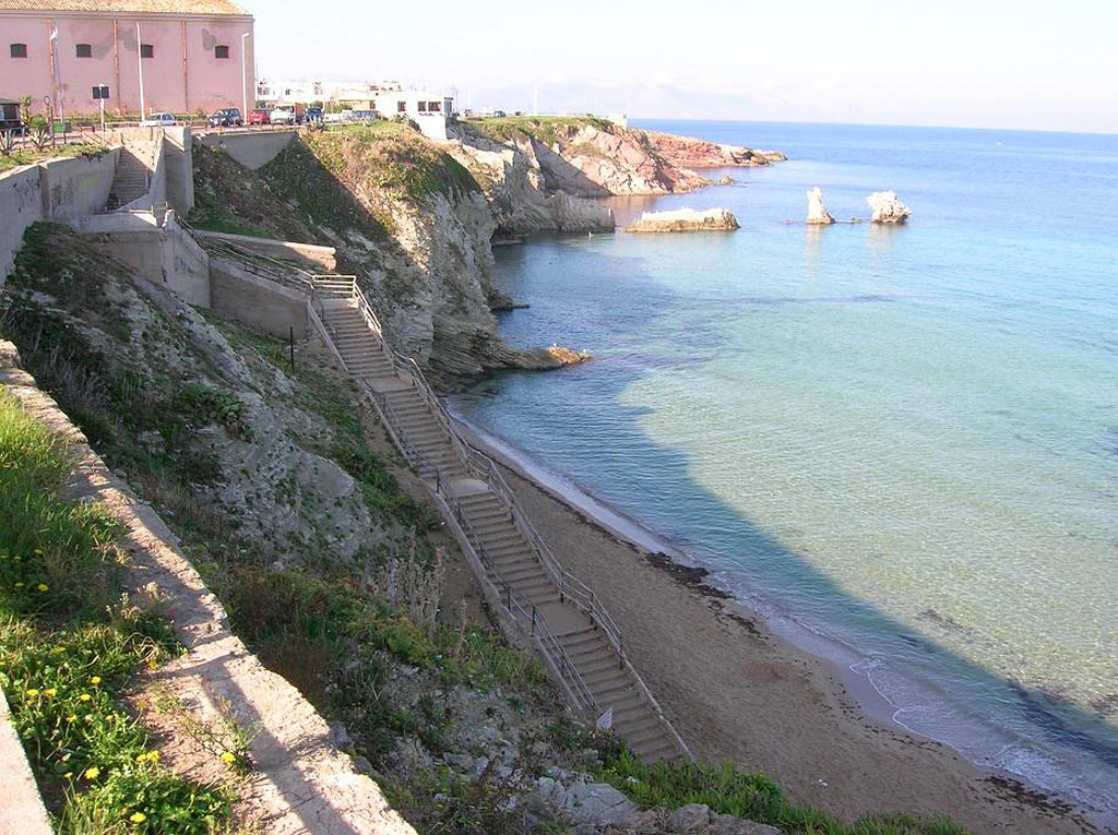 Spiaggia di Cala Rossa - Terrasini, (Palermo), Sicilia
