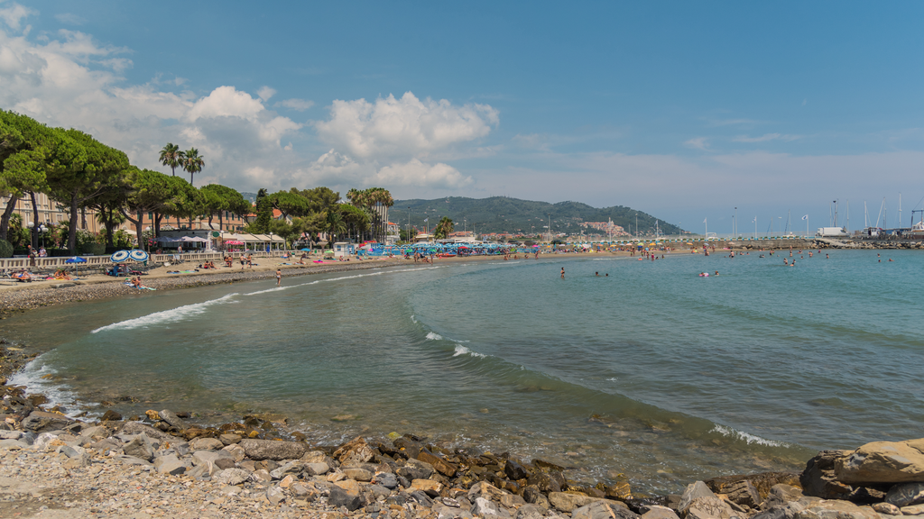 Spiaggia di Diano Marina - Diano Marina, (Imperia), Liguria