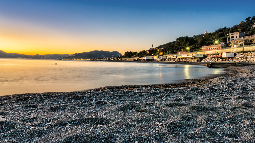 Spiaggia di Lavagna - Lavagna, (Genova), Liguria