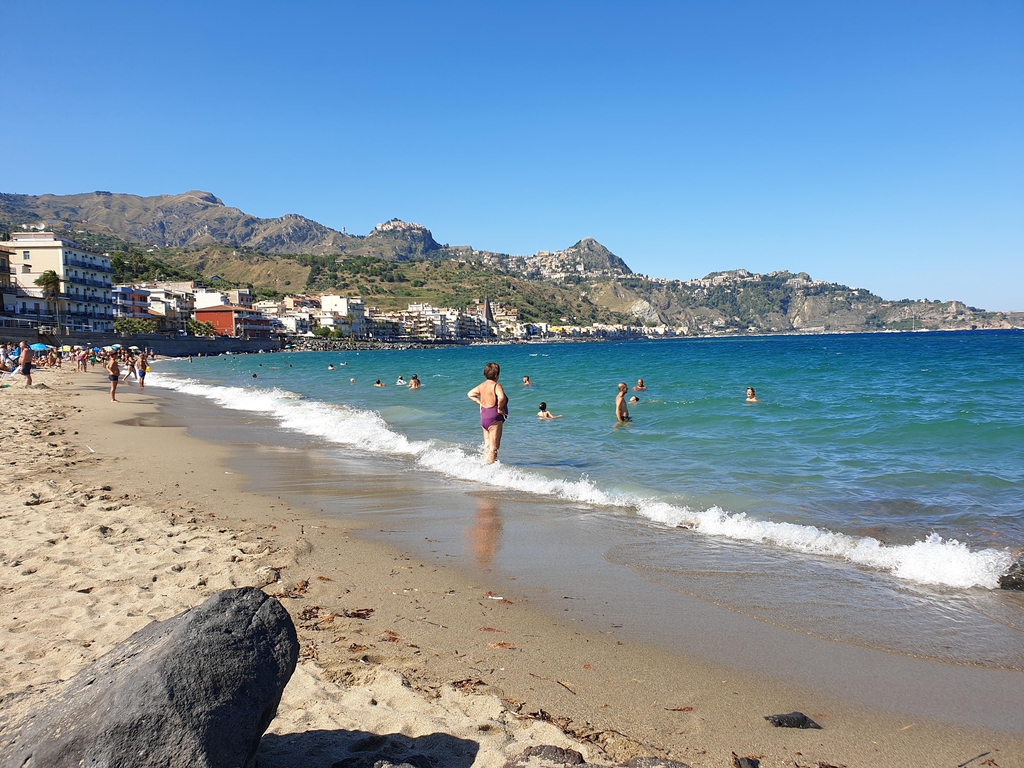 Spiaggia di San Pancrazio - Giardini Naxos, (Messina), Sicilia