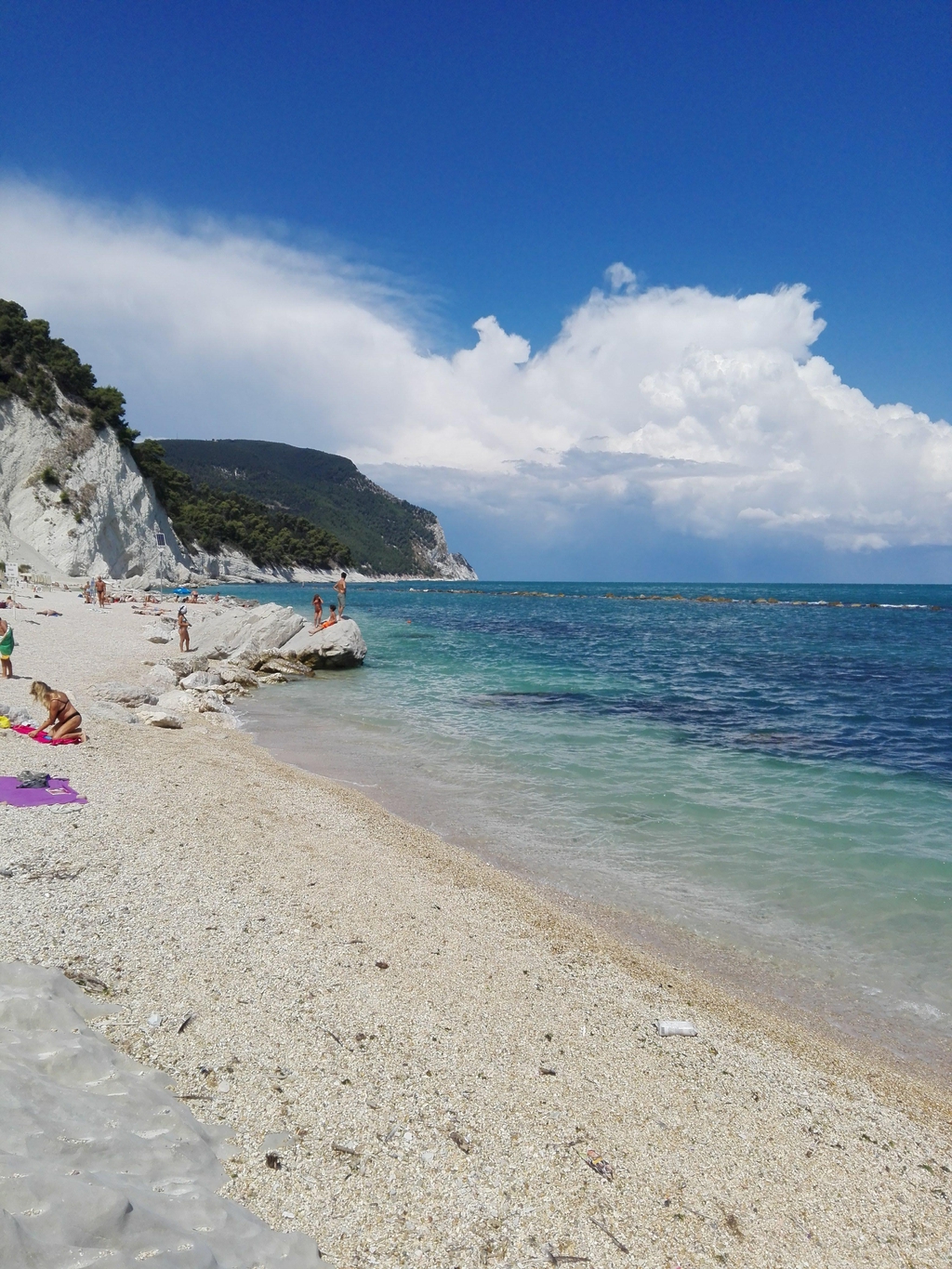 Spiaggia Le Due Sorelle - Numana, (Ancona), Marche