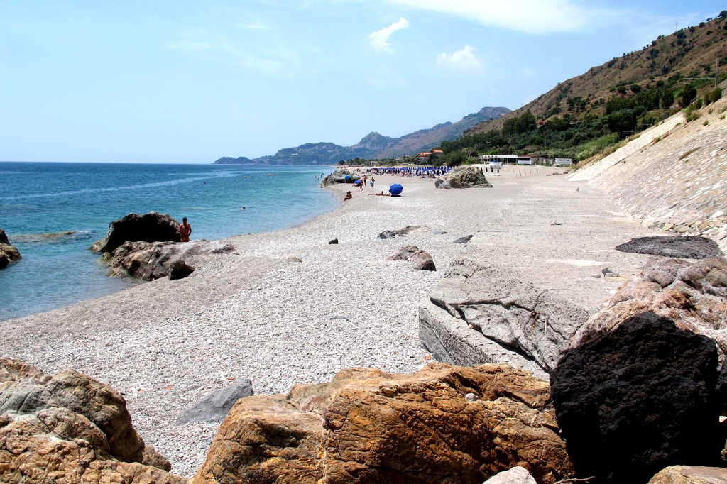 Spiaggia Letojanni - Letojanni, (Messina), Sicilia