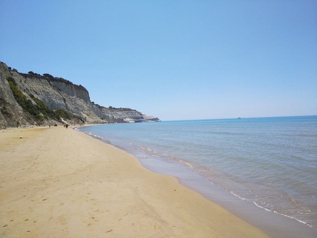 Spiaggia nascosta - Realmonte, (Agrigento), Sicilia