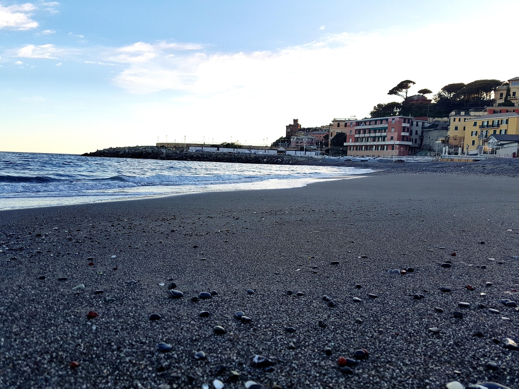 Spiaggia Sturla - Genova, (Genova), Liguria